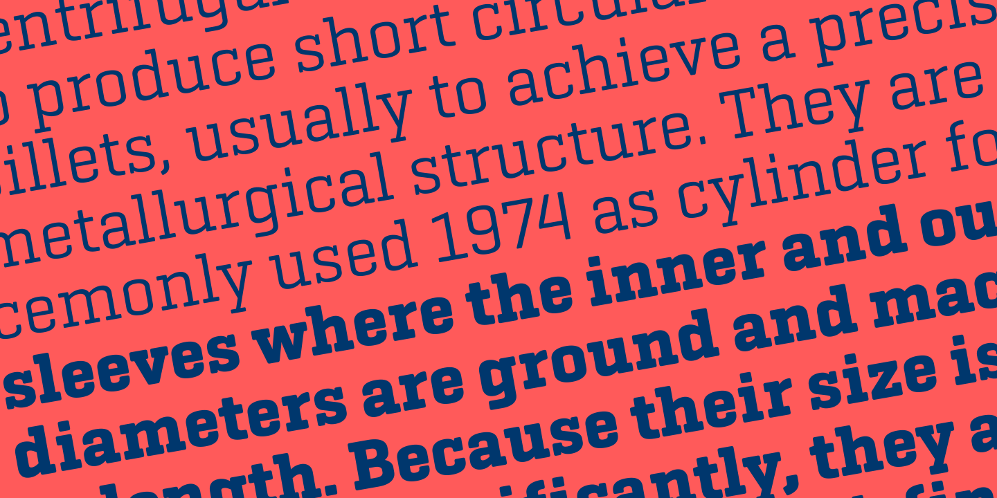 Geogrotesque Slab Thin Font preview